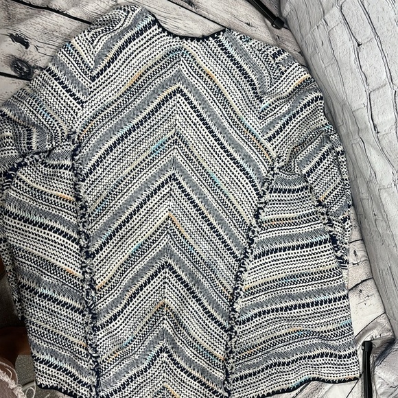 Lucky Brand Boho Woven Cotton Jacket Size Small - Picture 4 of 9